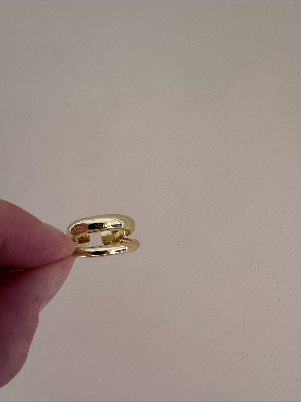 Loren Stewart Classic Gold Double Band Ring for Women